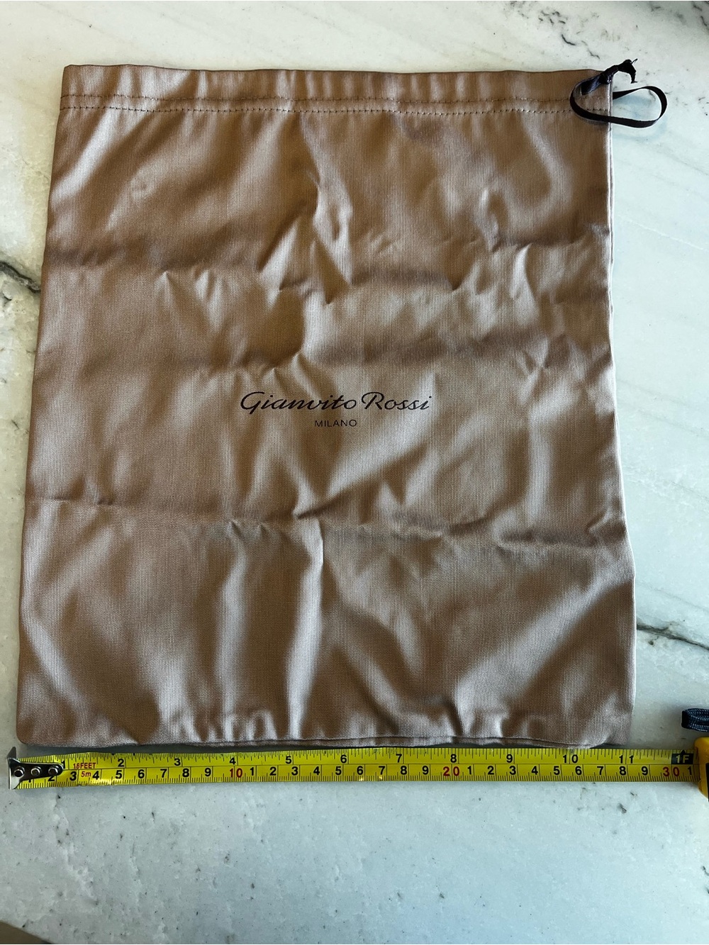 Gianvito Rossi Milano Brown Dust Bag